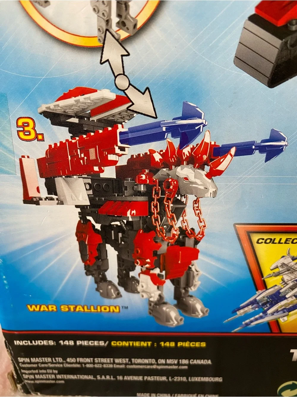 Ionix Tenkai Knights 2-in-1 Blastank War Stallion Set 11002 NEW In Box Sealed